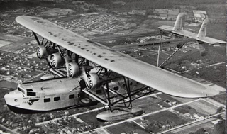 Sikorsky S-40 flying boat, the first aircraft to bear the iconic Pan Am Clipper name (San Diego Air and Space Museum)
